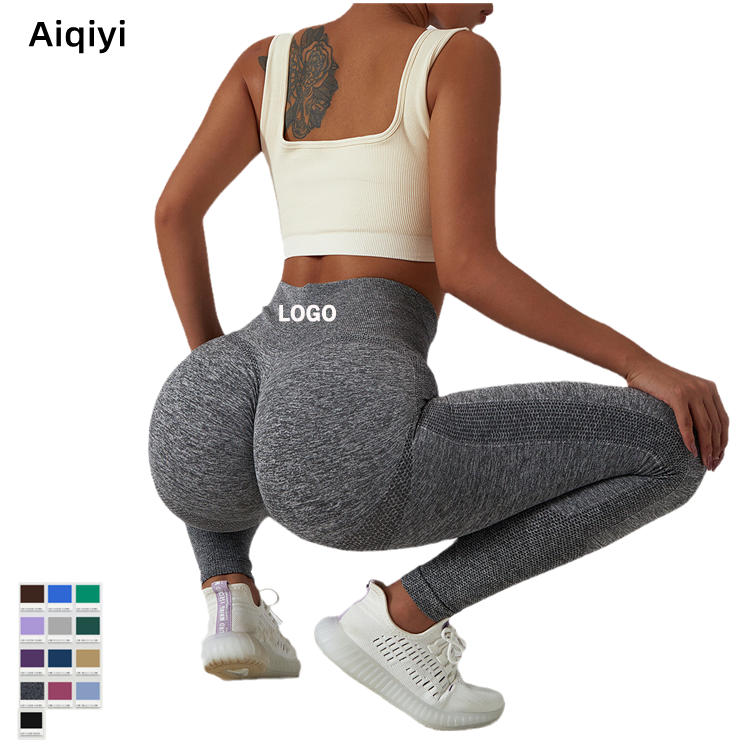 New Butt Lifting Leggings Active Sport Gym Push Up Leggings For Women Workout Clothing Seamless Fitness Pants