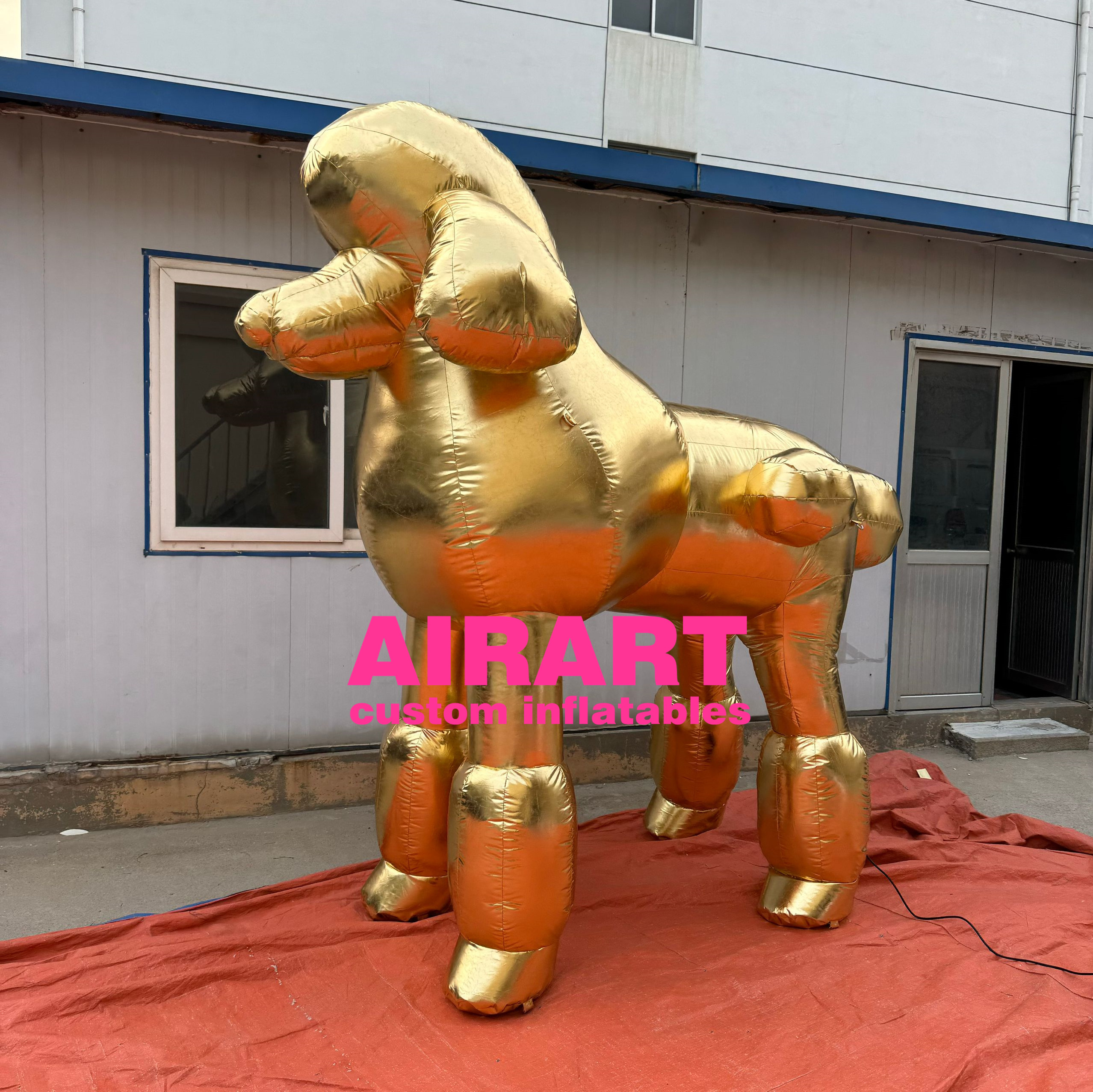 Pet Hospital Decoration lovely inflatable pet dog cartoon mascot,inflatable dog mascot