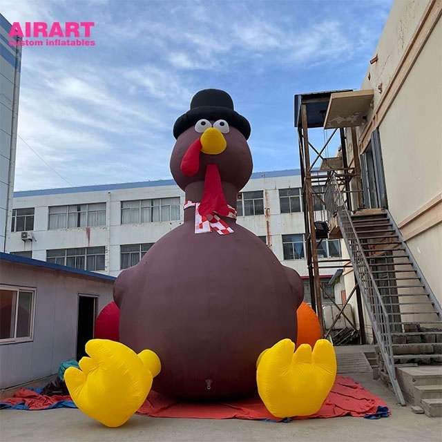 High quality giant inflatable turkey inflatable Thanksgiving decoration