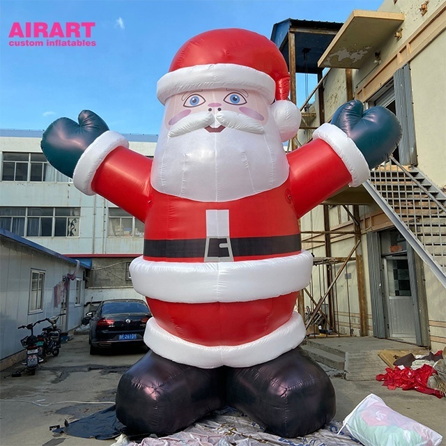 Cute Christmas inflatable figure, commercial-inflatable-santa-clausre for Christmas