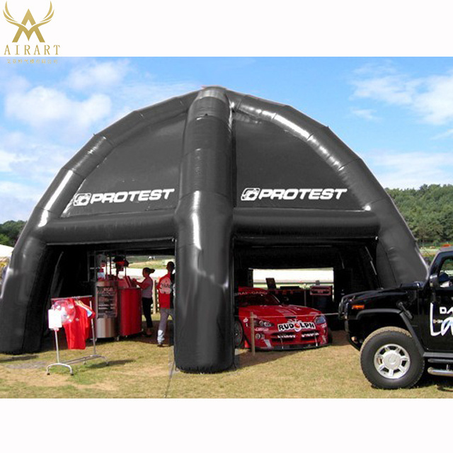 inflatable car wash and garage tent