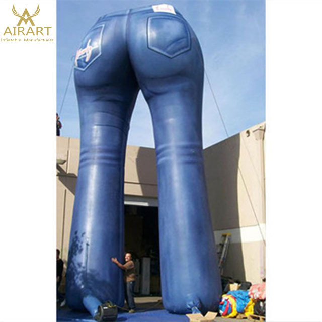 giant inflatable pants duplicate,inflatable jeans for promotion