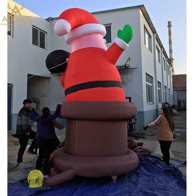 25ft christmas inflatable santa