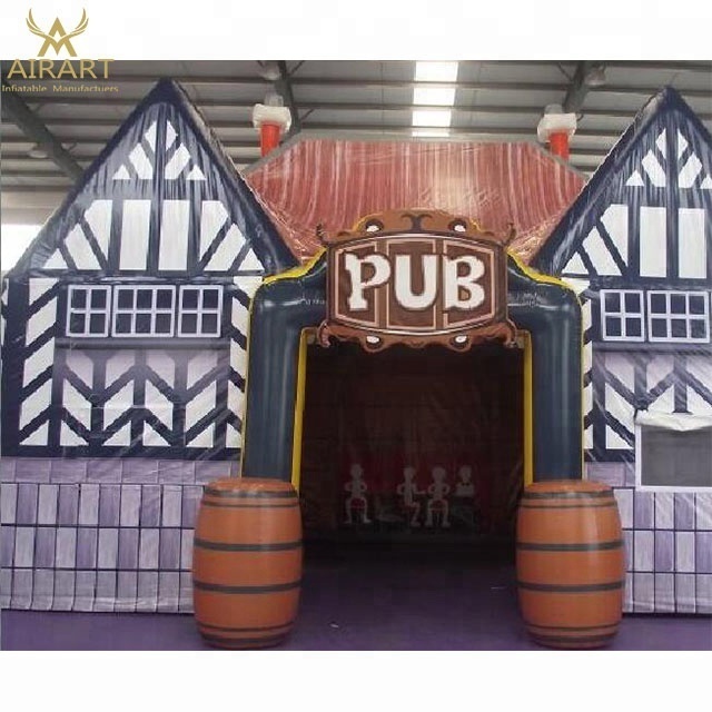 inflatable pub tent,inflatable irish pub for advertising,inflatable house