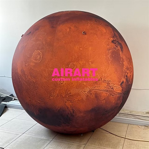 Activity decoration Nine Planets inflatable Marks,inflatable star ball for sale