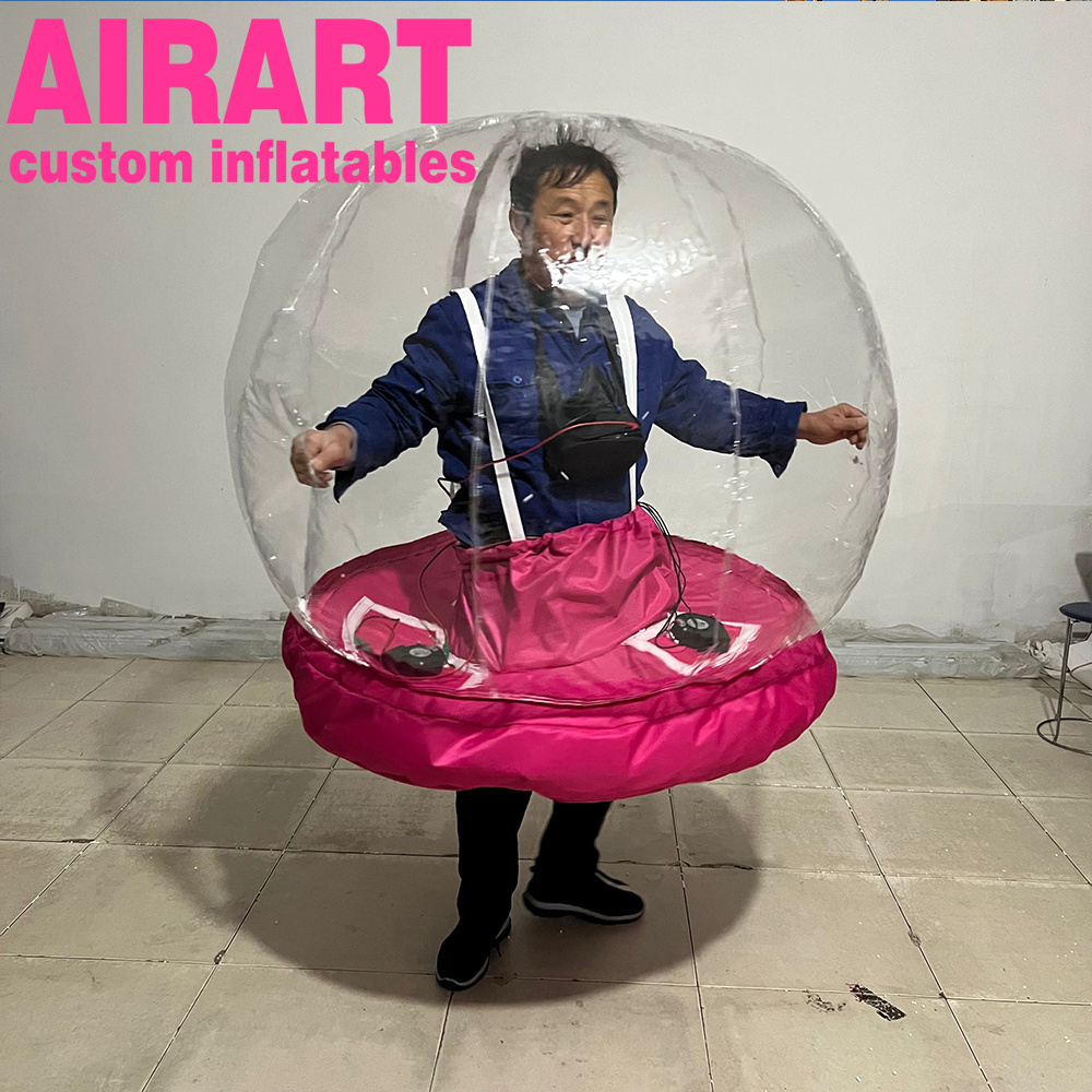 inflatable snow globe costume/inflatable christmas costume