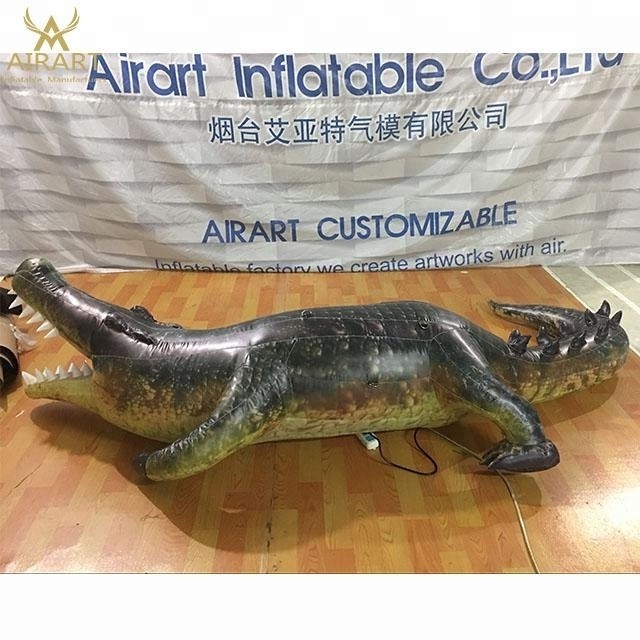 party outdoor decoration inflatable animals giant inflatable crocodile