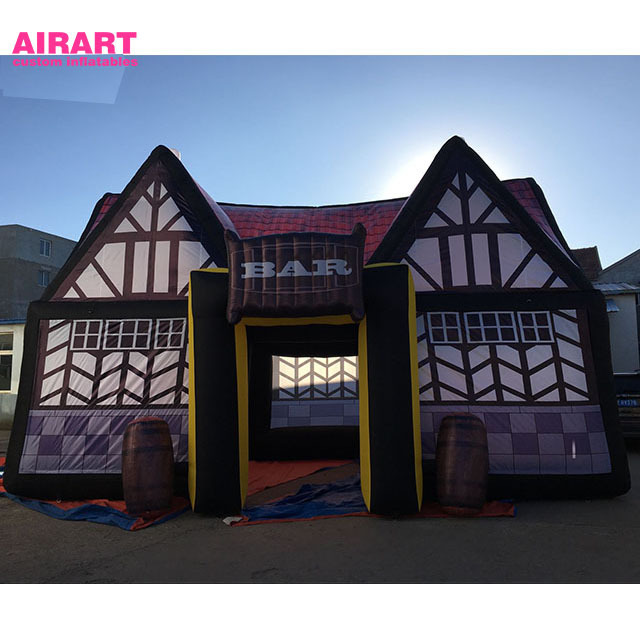 inflatable pub tent,inflatable irish pub for advertising,inflatable house