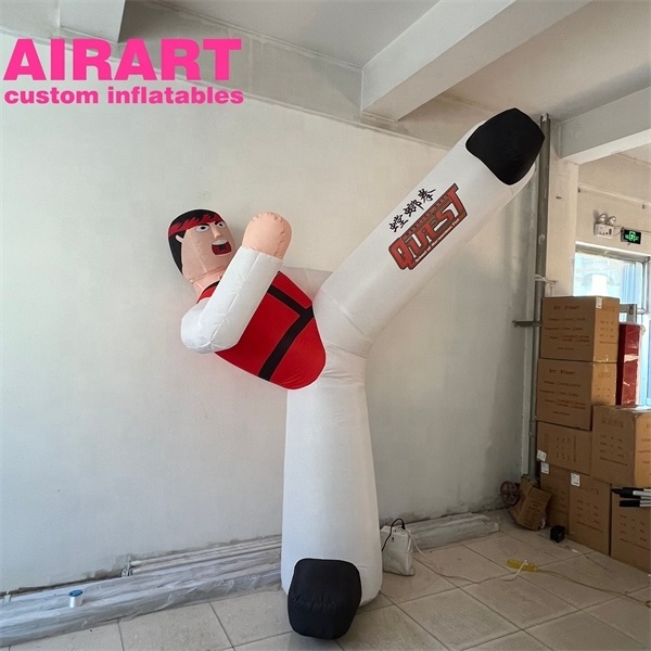 Customized style inflatable Taekwondo man inflatable Taekwondo boy inflatable Taekwondo toy