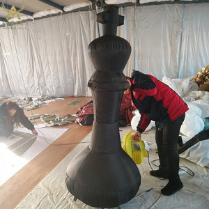 customized shape inflatable King/Queen chess model for advertising standing decoration z06 F21