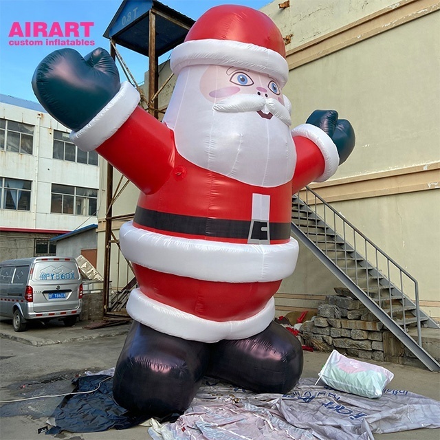 Cute Christmas inflatable figure, commercial-inflatable-santa-clausre for Christmas