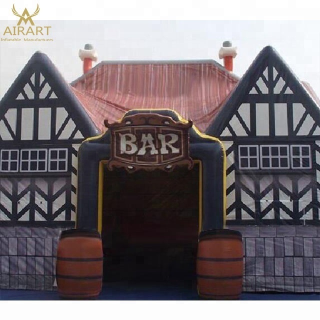 inflatable pub tent,inflatable irish pub for advertising,inflatable house