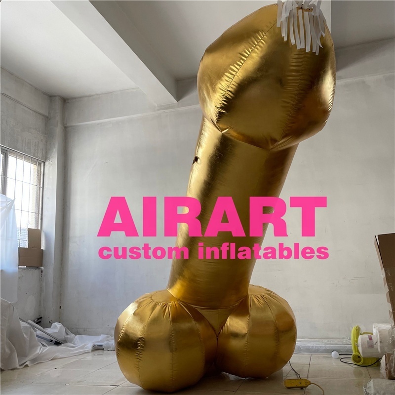 Customized advertising inflatable penis models/inflatable penis costume for sale