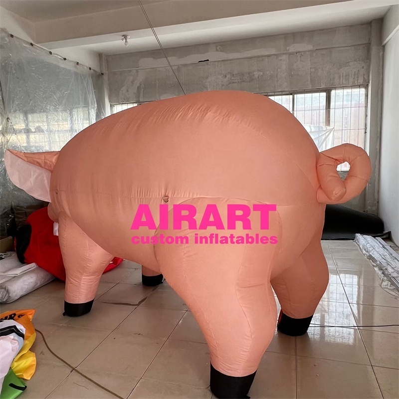 Giant inflatable pig inflatable pink pig