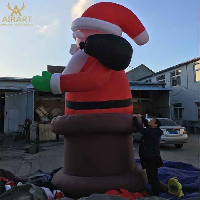 25ft christmas inflatable santa