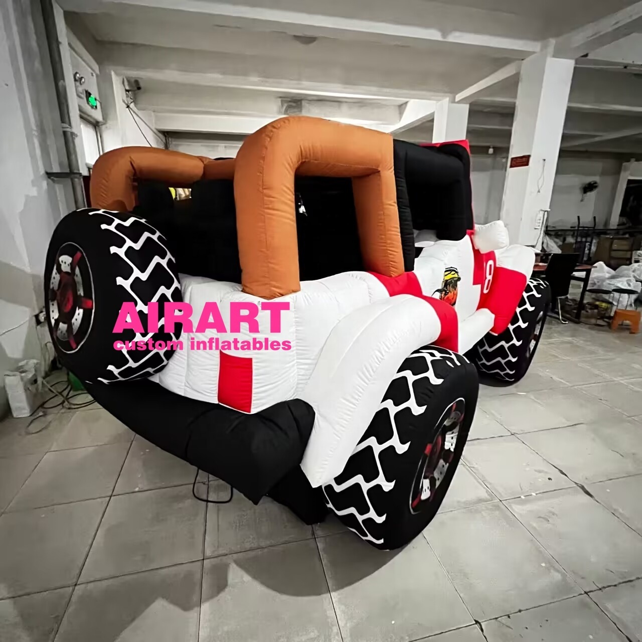 inflatable jeep car balloon for sale,giant inflatable off-road vehicle