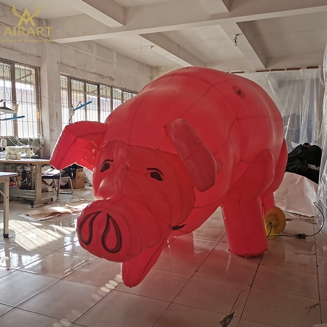 Advertising inflatable giant inflatable pig/inflatable flying pig