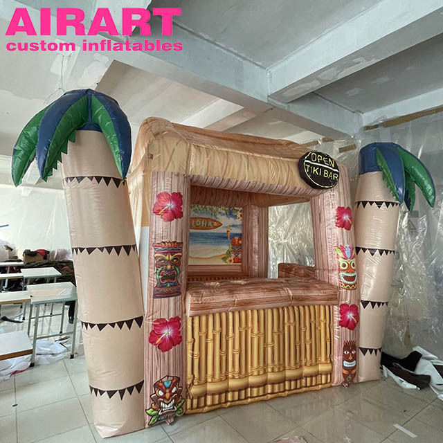 inflatable tiki bar