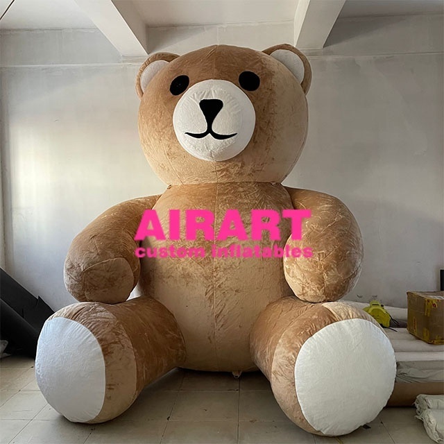 Giant Inflatable Toy, Christmas Inflatable Plush Bear, Holiday Inflatables