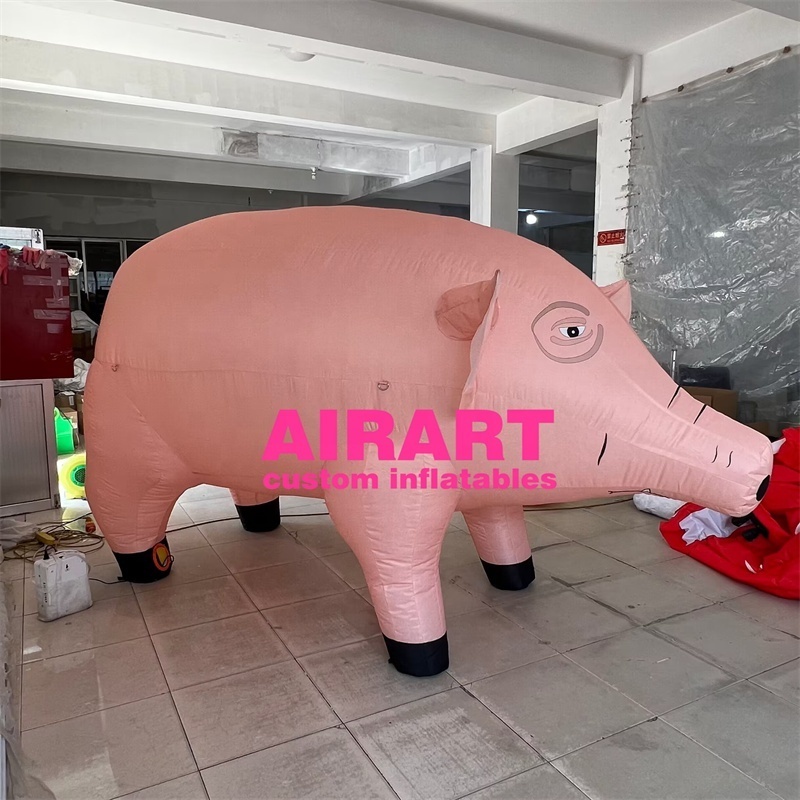 Giant inflatable pig inflatable pink pig