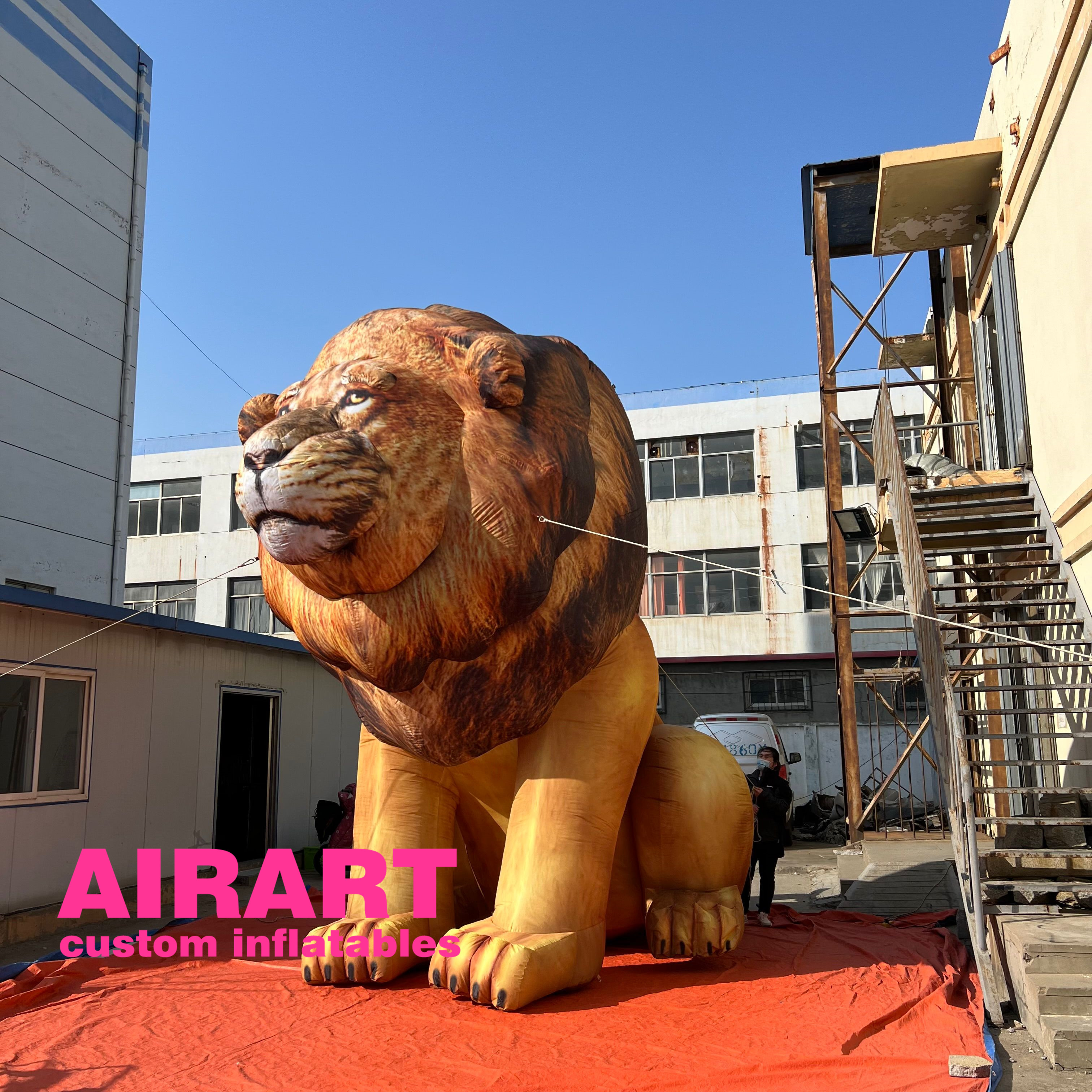 Party Decorations Giant Inflatable Animals Balloon King Lion