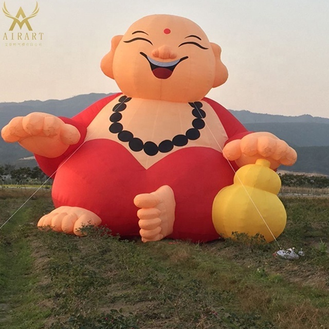 outdoor lawn decoration inflatable Maitreya Buddha cartoon character z04