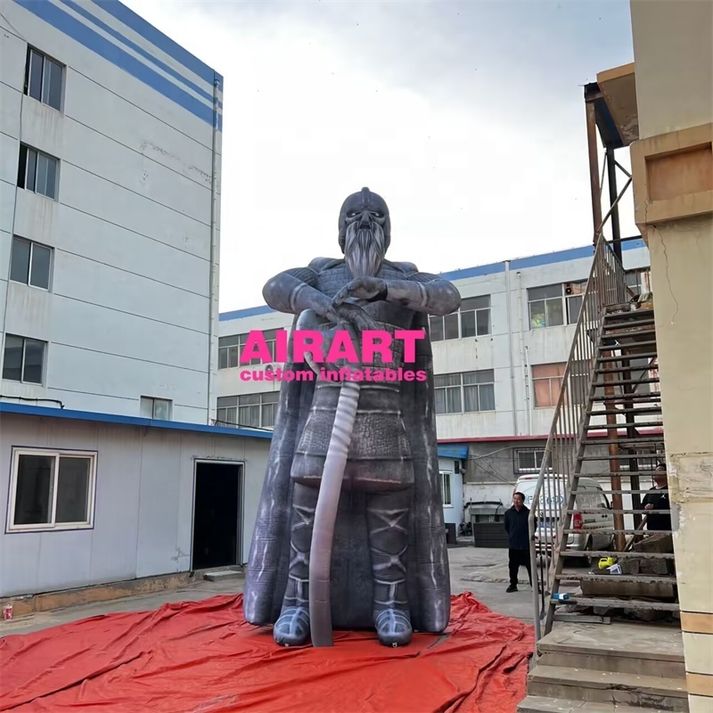 Bespoke giant activity mascot decoration inflatable Viking man,inflatable Viking soldier model