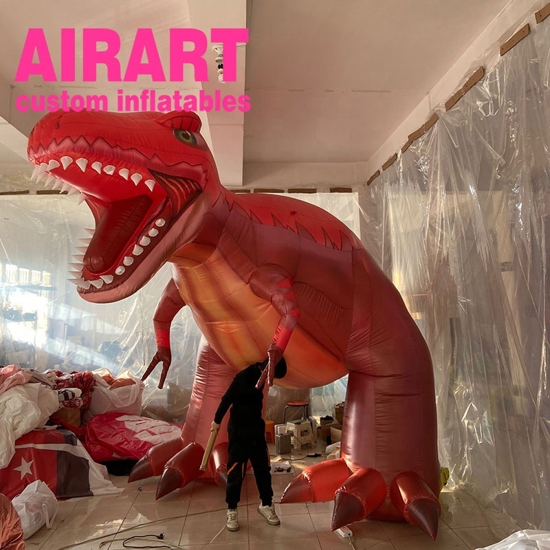 Customized Inflatable Godzilla Model Balloon Giant Inflatable Dinosaur For Advertising