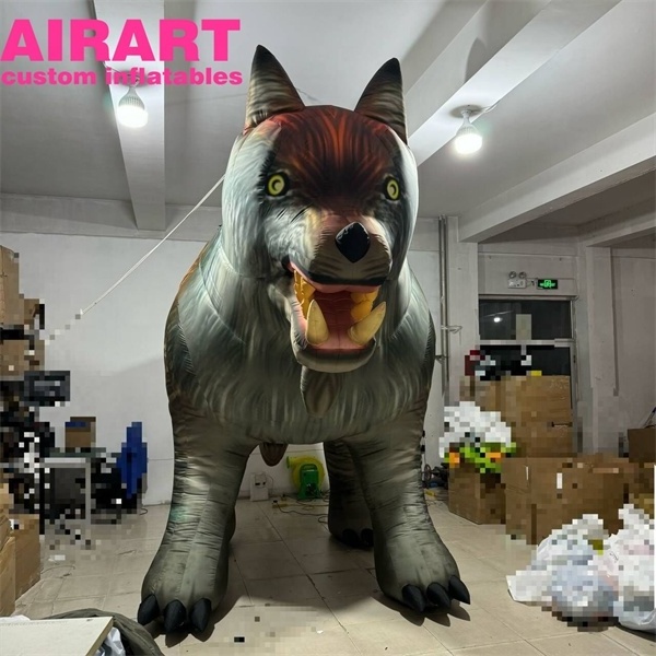 New animal models custom inflatable wolves, giant inflatable wolves for outdoor decoration