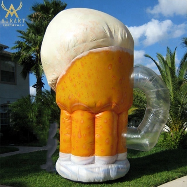 Giant Inflatable Promotion beer mug for sale