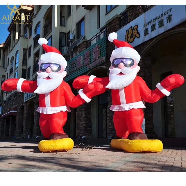 Factory price Christmas mini train inflatable model custom inflatable train for parties