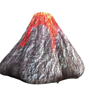 Custom realistic inflatable stone event inflatable volcano