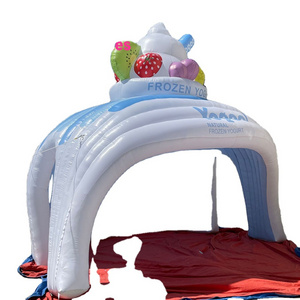 Custom outdoor blow up tent inflatable concession stand ice cream booth inflatable carnival treat shop Z03