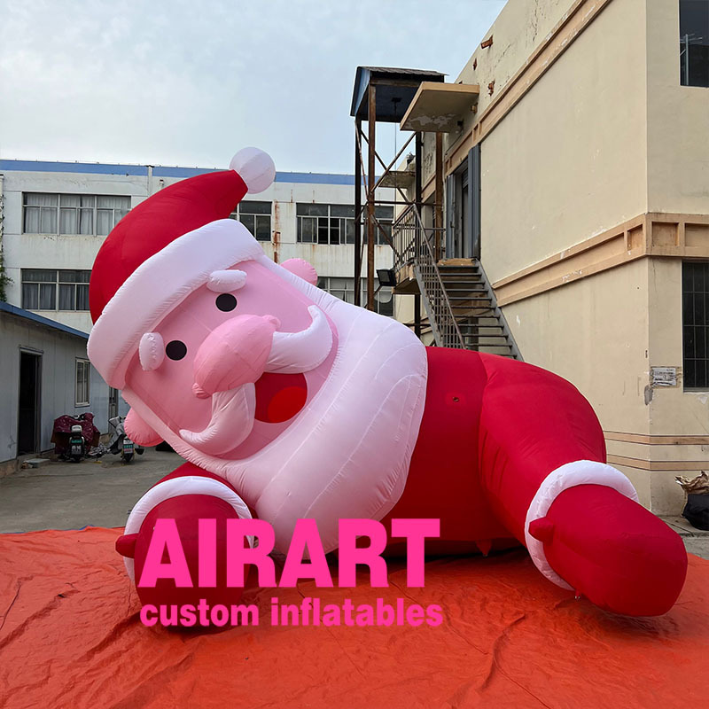 popular sale inflatable santa claus figure balloon cartoon