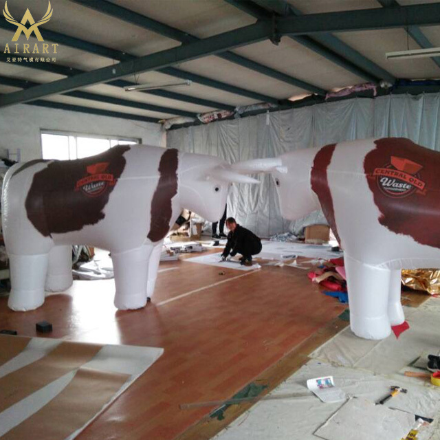 advertising inflatable Customized inflatable cow costume for advertising