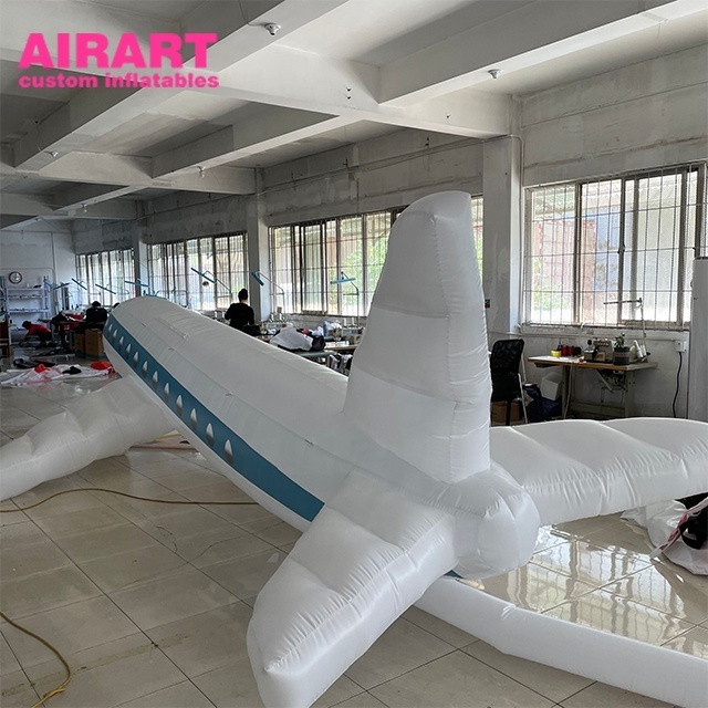 advertising supply Giant inflatable airplane model Balloon for event promotion