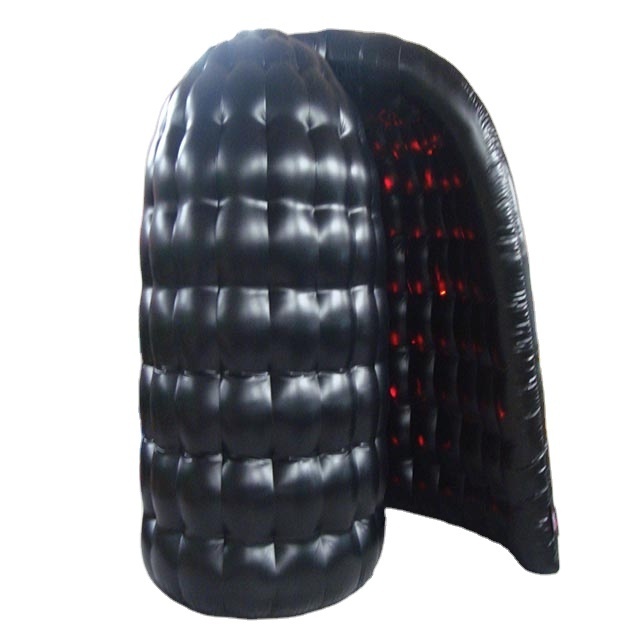 Portable inflatable wall inflatable oval photo booth for sale z04