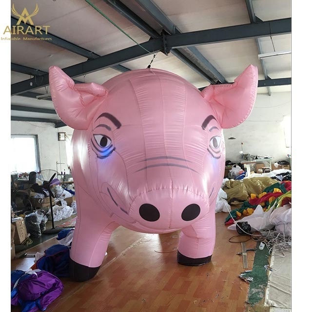 Giant inflatable pig inflatable pink pig