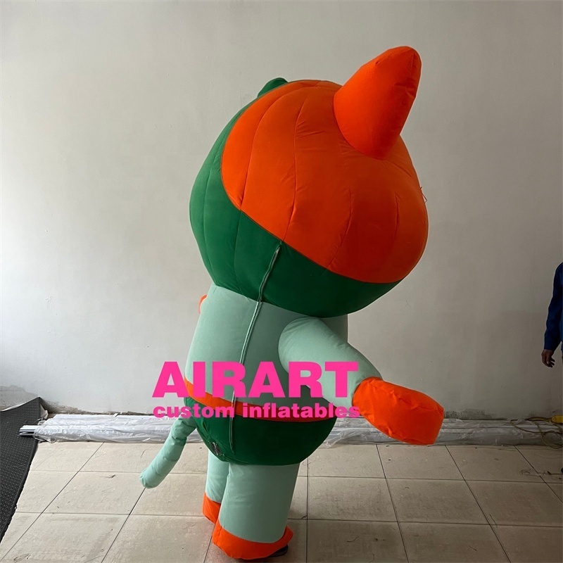 Inflatable Mascot Costumes, Custom Cartoon Inflatable Plush Cat Costume For Walking