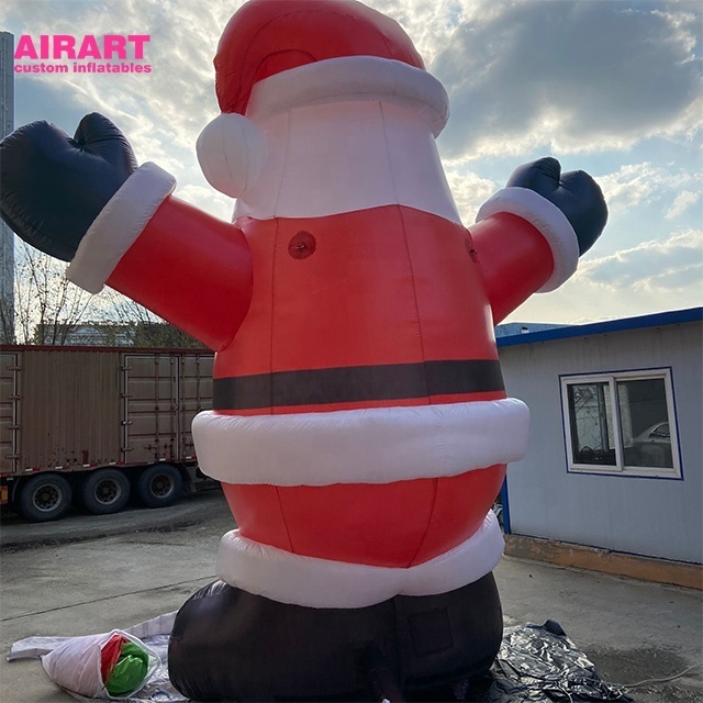 Cute Christmas inflatable figure, commercial-inflatable-santa-clausre for Christmas