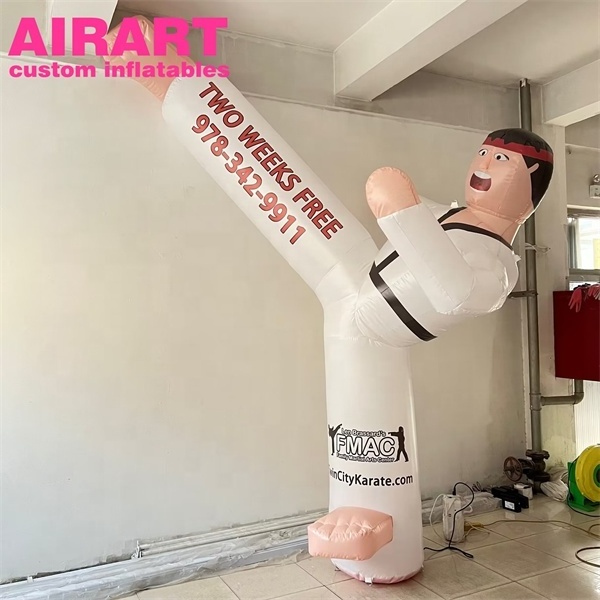 Customized style inflatable Taekwondo man inflatable Taekwondo boy inflatable Taekwondo toy