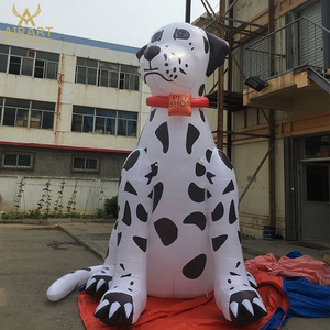 Pet Hospital Decoration lovely inflatable pet dog cartoon mascot,inflatable dog mascot