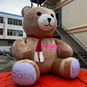 Giant Inflatable Toy, Christmas Inflatable Plush Bear, Holiday Inflatables