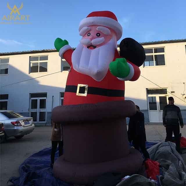 25ft christmas inflatable santa