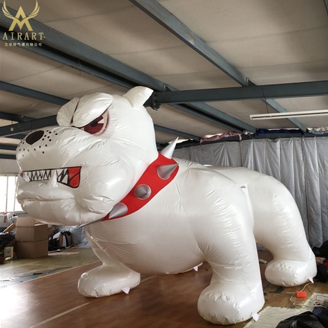 PVC inflatable giant bulldog, high quality inflatable dog for rescue activities