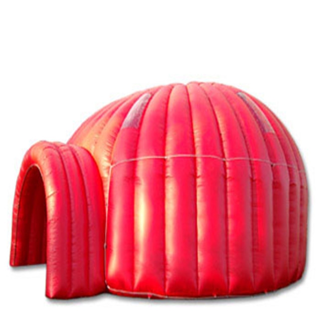 Party event advertising inflatable projection dome igloo, large inflatable igloo