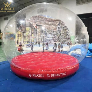 Christmas snowballs decoration transparent inflatable snowballs