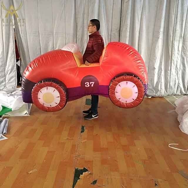 city parada adult inflatable sedan car costume for party event props