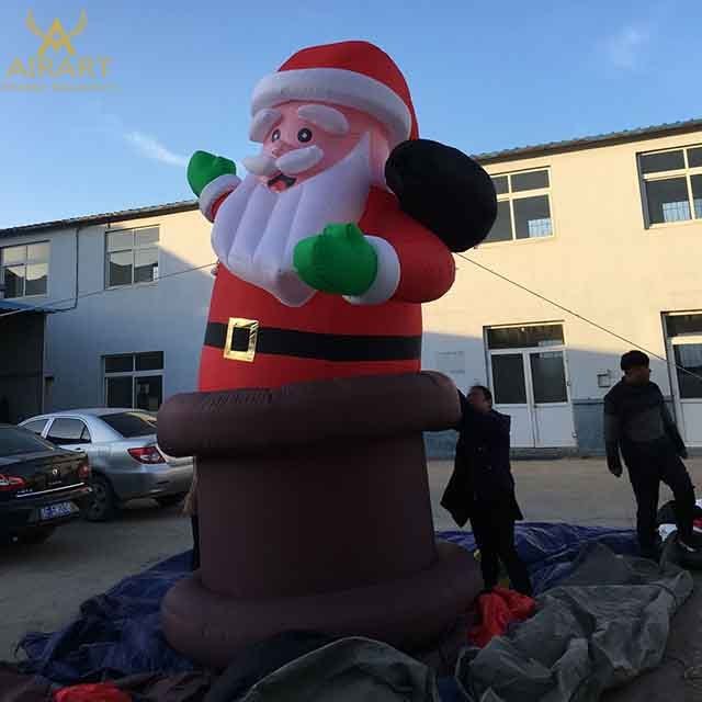 25ft christmas inflatable santa