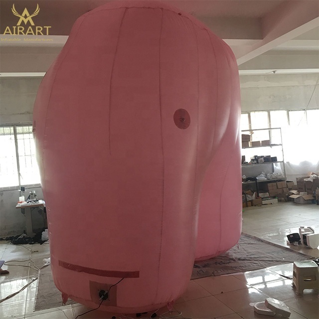 Cheap body modelling custom inflatable legs, inflatable hip model for advertising inflatable